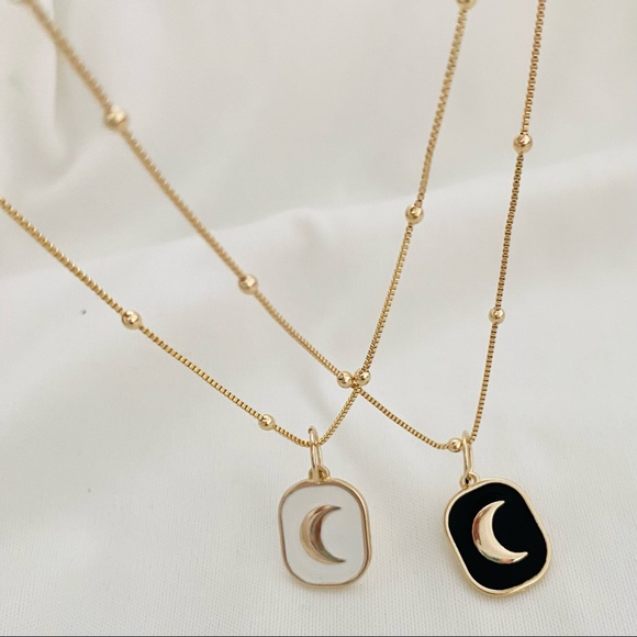 Crescent Moon Necklace - Picture 5 of 8